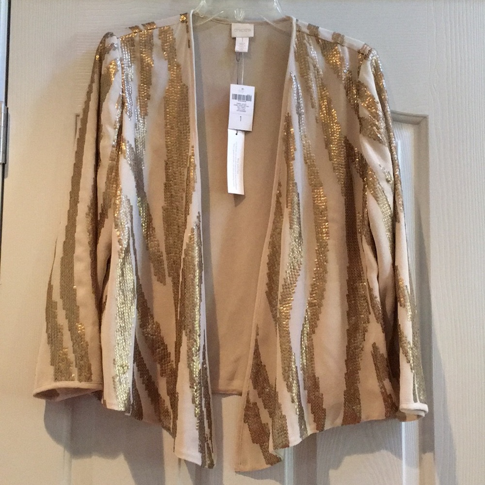 New!  Chico’s cocktail jacket!